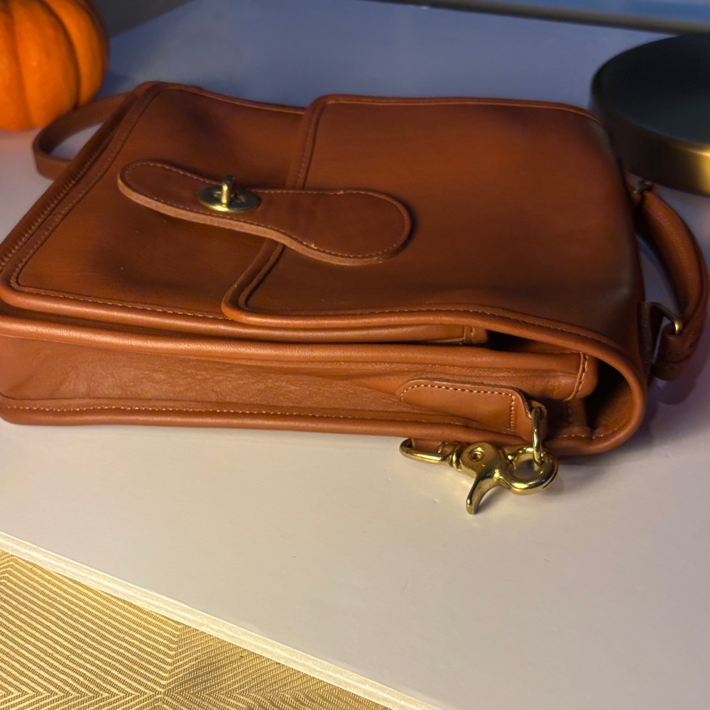 Vintage Coach Station Crossbody Bag - British Tan- never used!!! - Picture 5 of 14